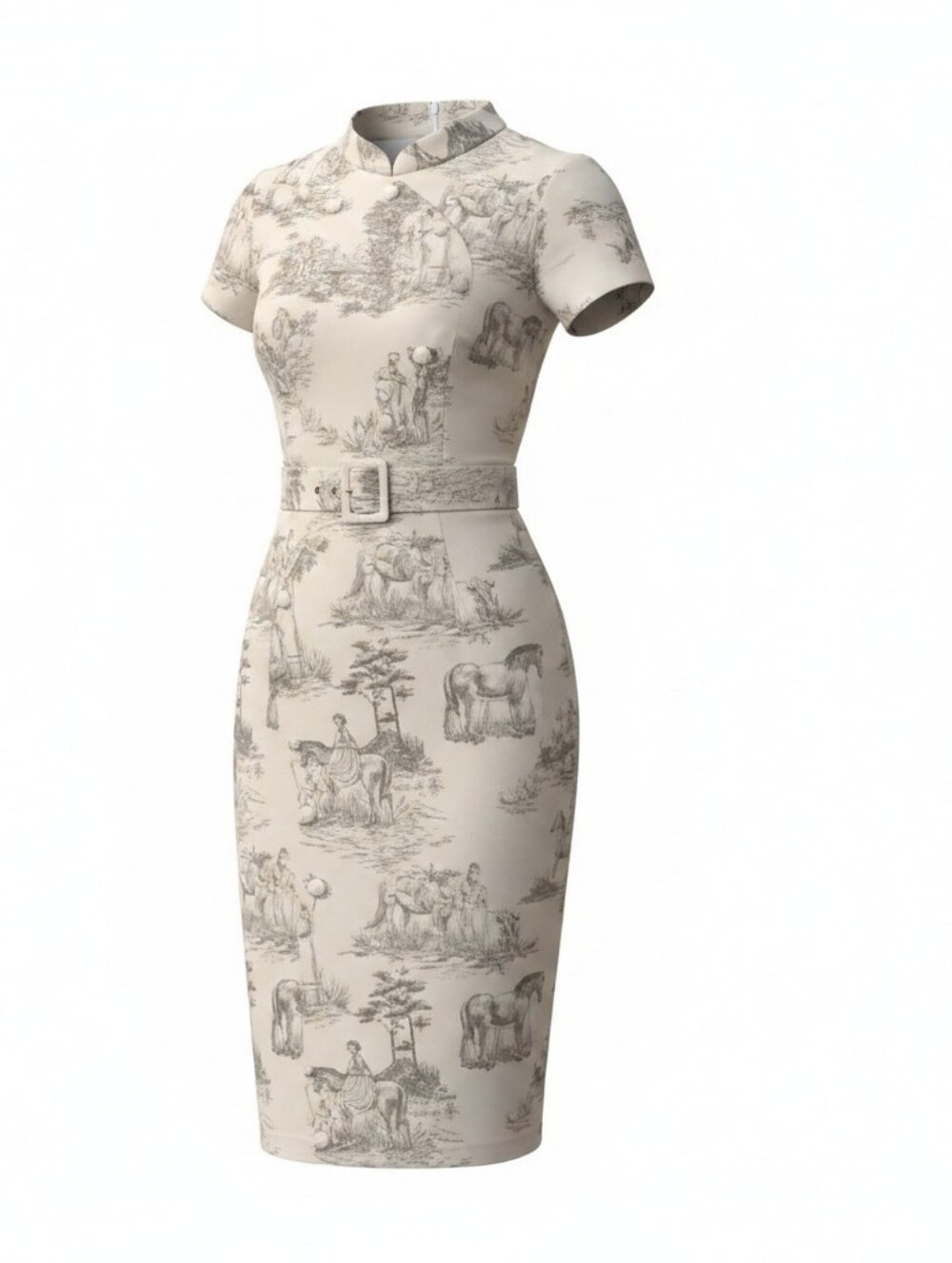 STUNNING Classic French Artistry Meets 1950s Bombshell - Picture 2 of 4